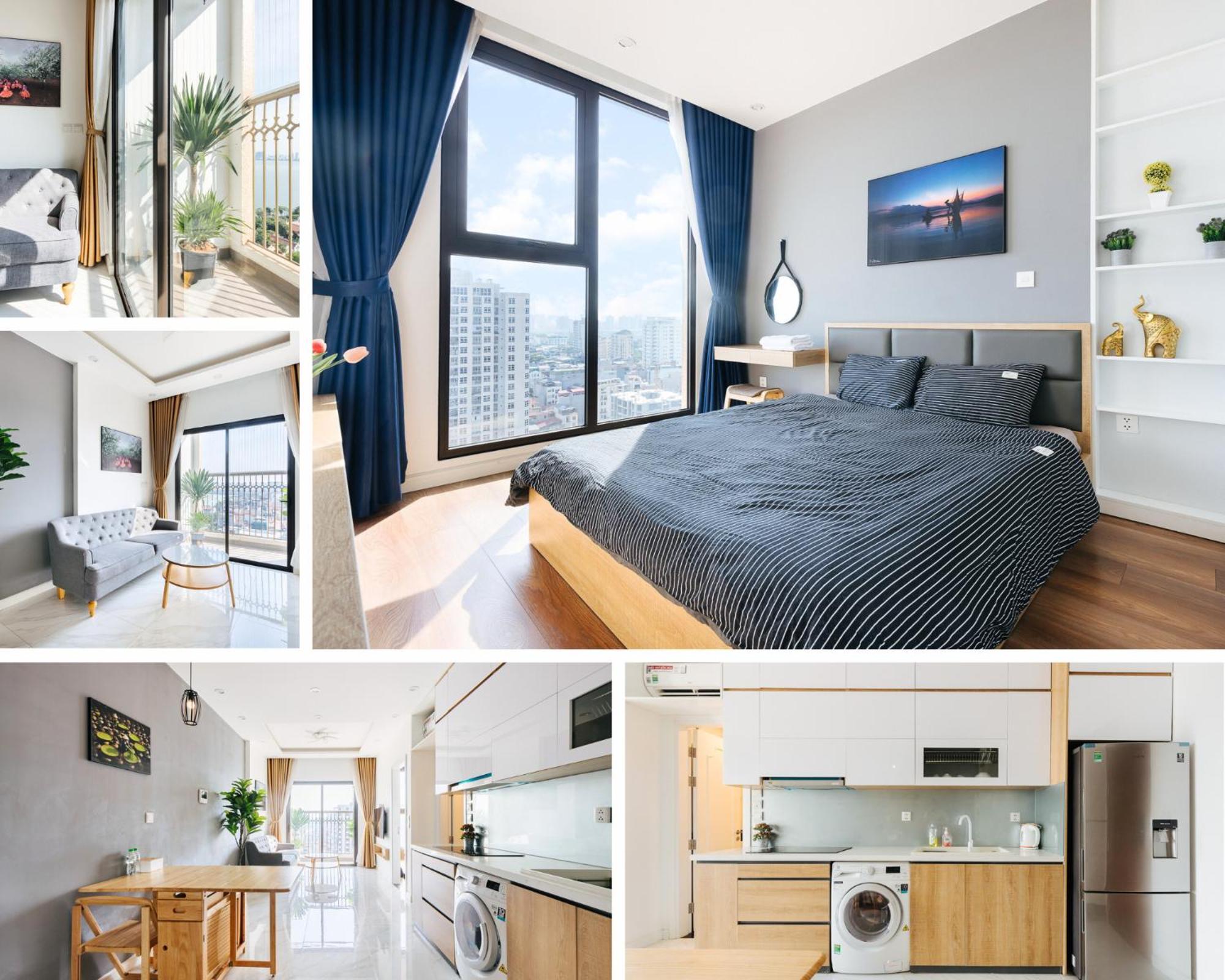 Muse Hanoi Lake View Luxury Apartment - D' Eldorado Bilik gambar