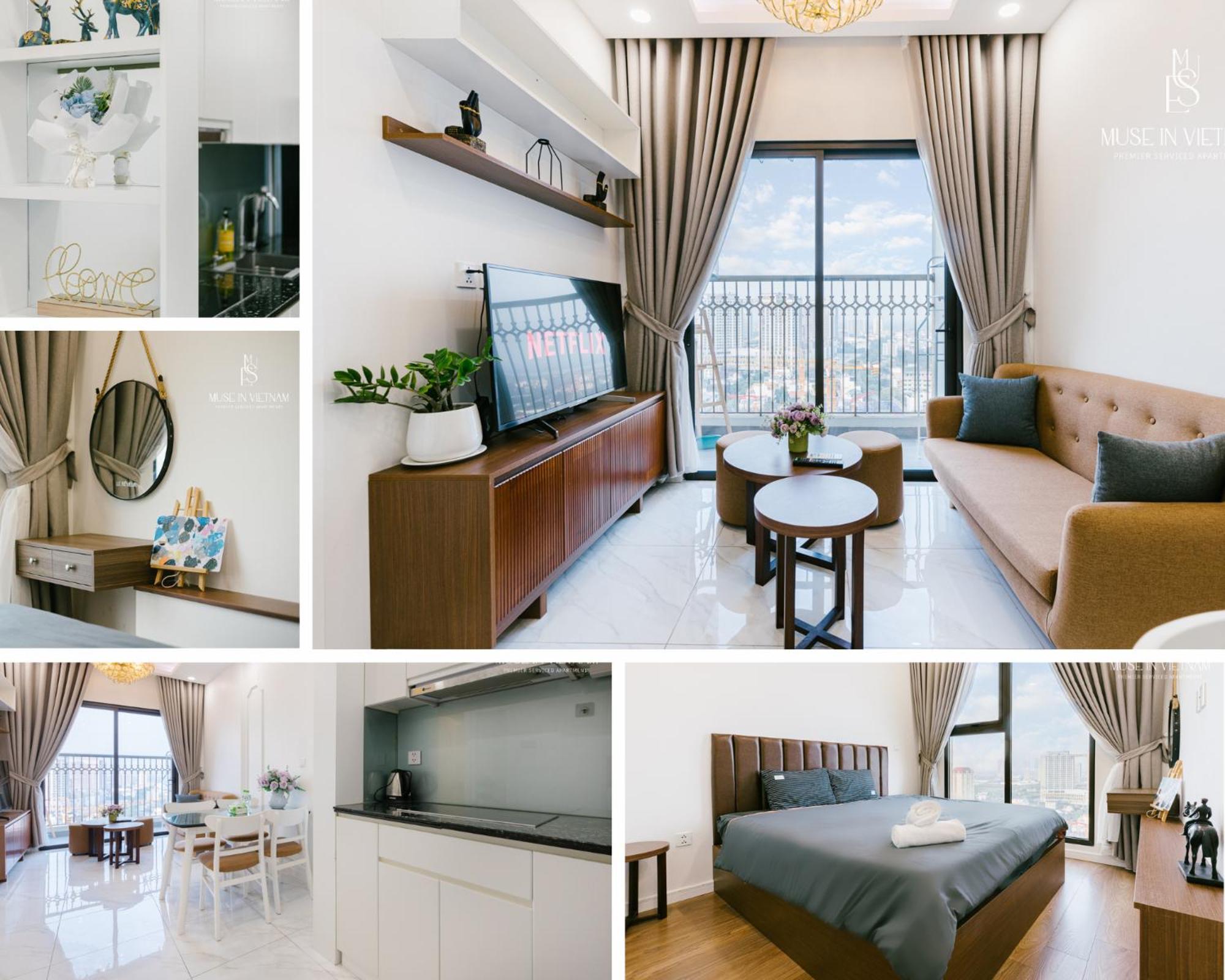 Muse Hanoi Lake View Luxury Apartment - D' Eldorado Bilik gambar